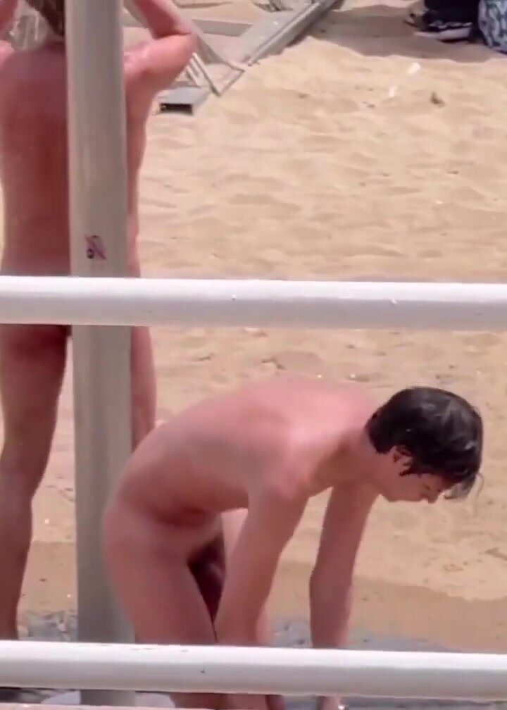 semi at the nude beach