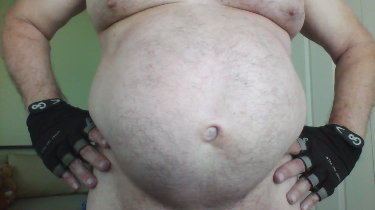 Close Up of My Beer Belly and Belly Button.