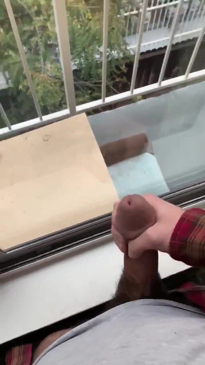 Window masturbate for neighbor