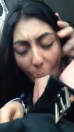Reluctant blowjob