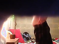Spy cam of my roommate jerking off