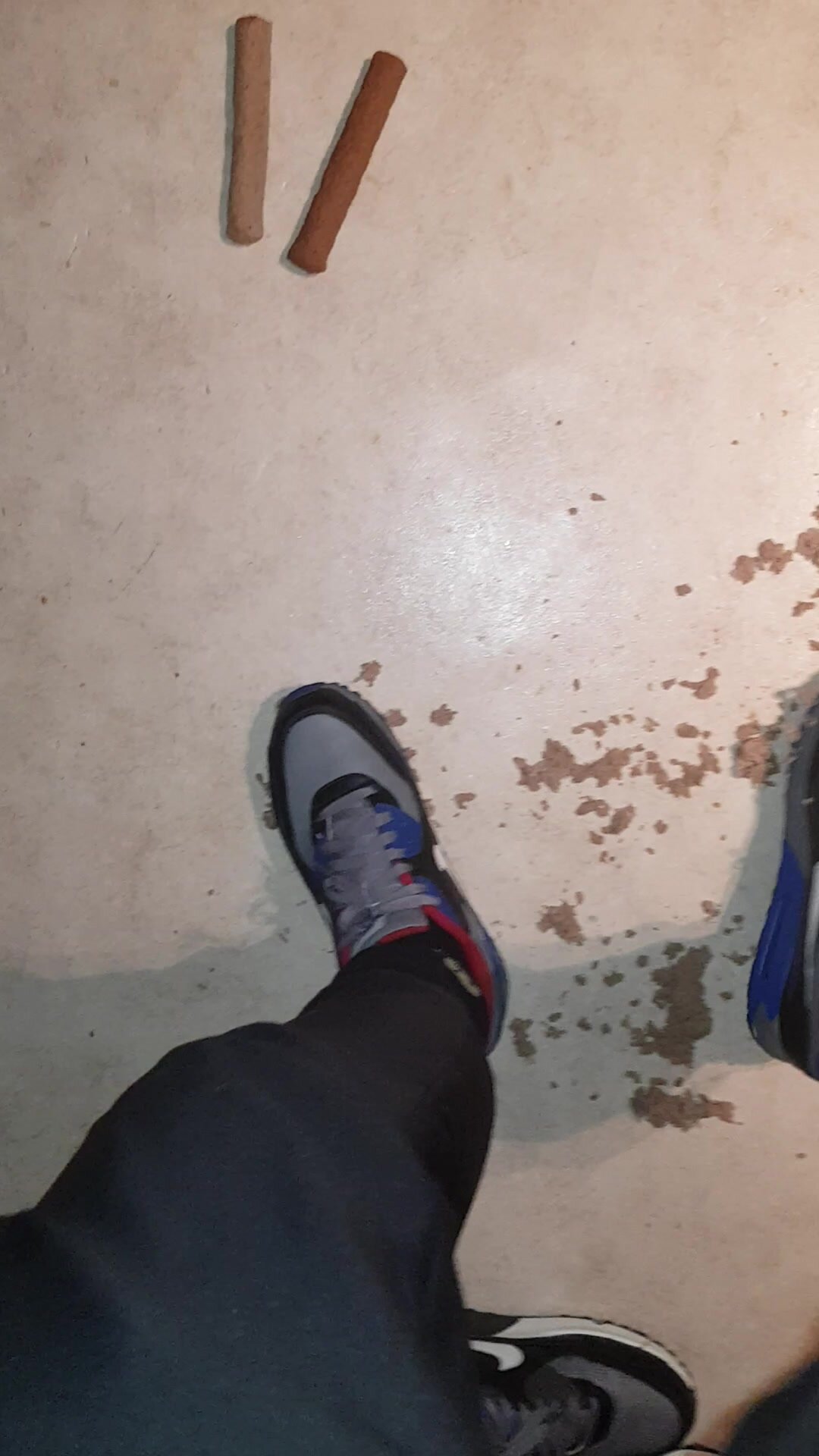 Making a mess with my Air Max 90s