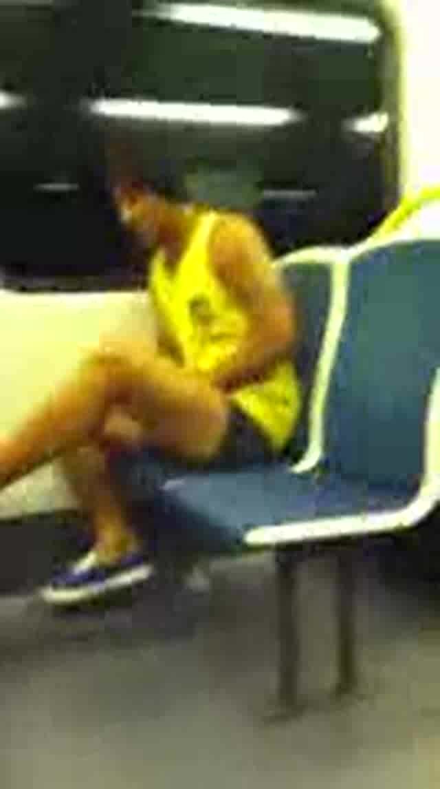 Wanking in the Metro