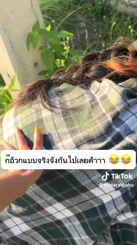 Thai tiktok girl puke a lot