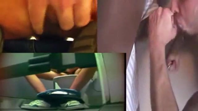 Compilation: Men Being Naughty In The Stall