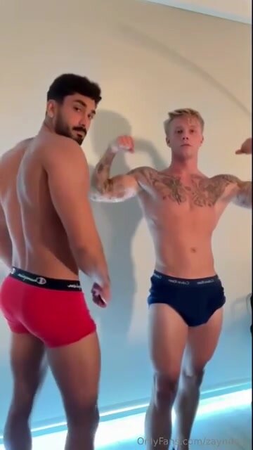 Versatile Latino And Blond Twunks Fuck 