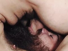 Horny guy selfsucks his cock until he cums in his mouth