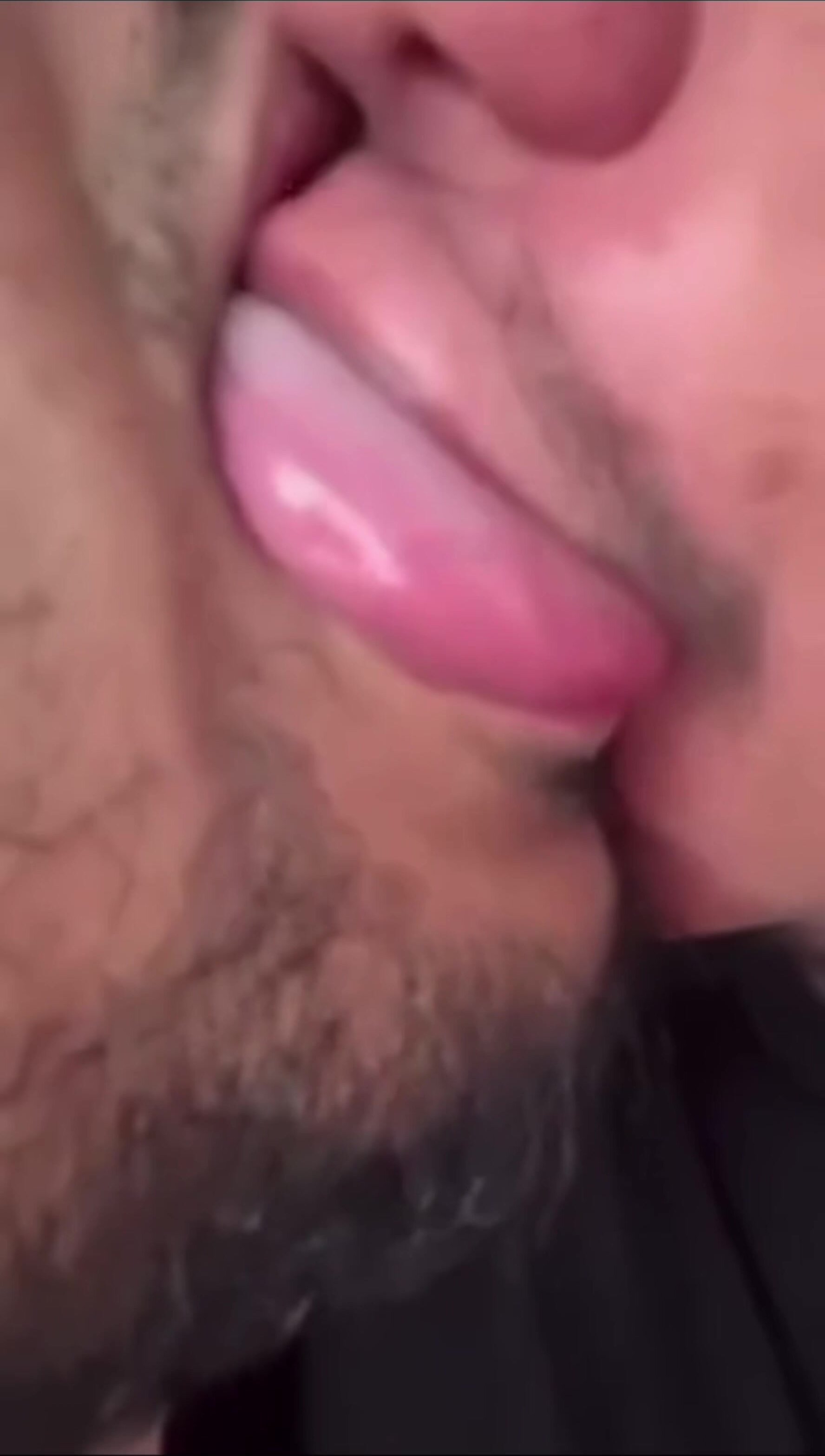 Tongue Licking with Neighbor