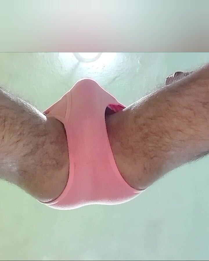 Farting in pink underwear - video 4