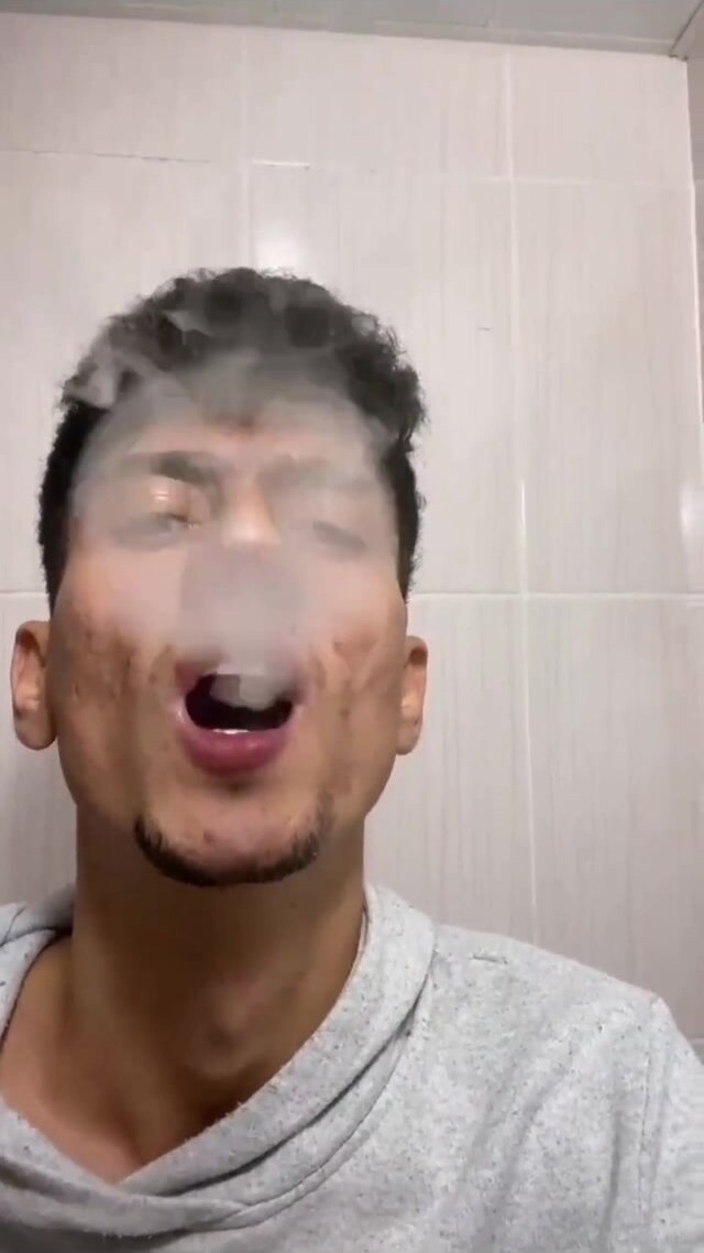 Hot Turkish Guy Smoke Rings