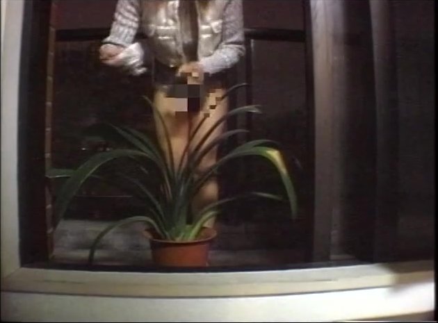 Watering A Plant With Pee