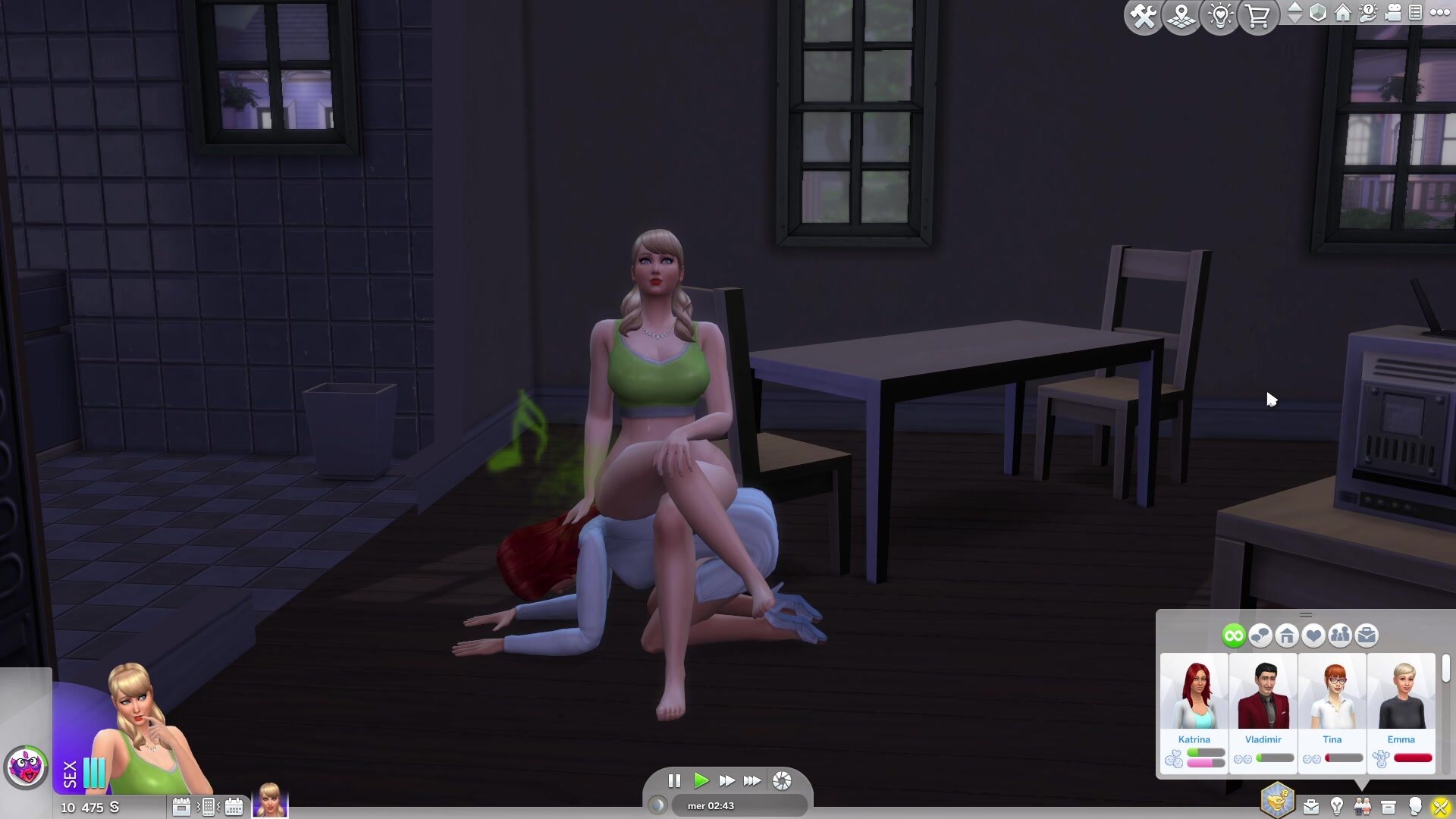 My new slave on SIMS4