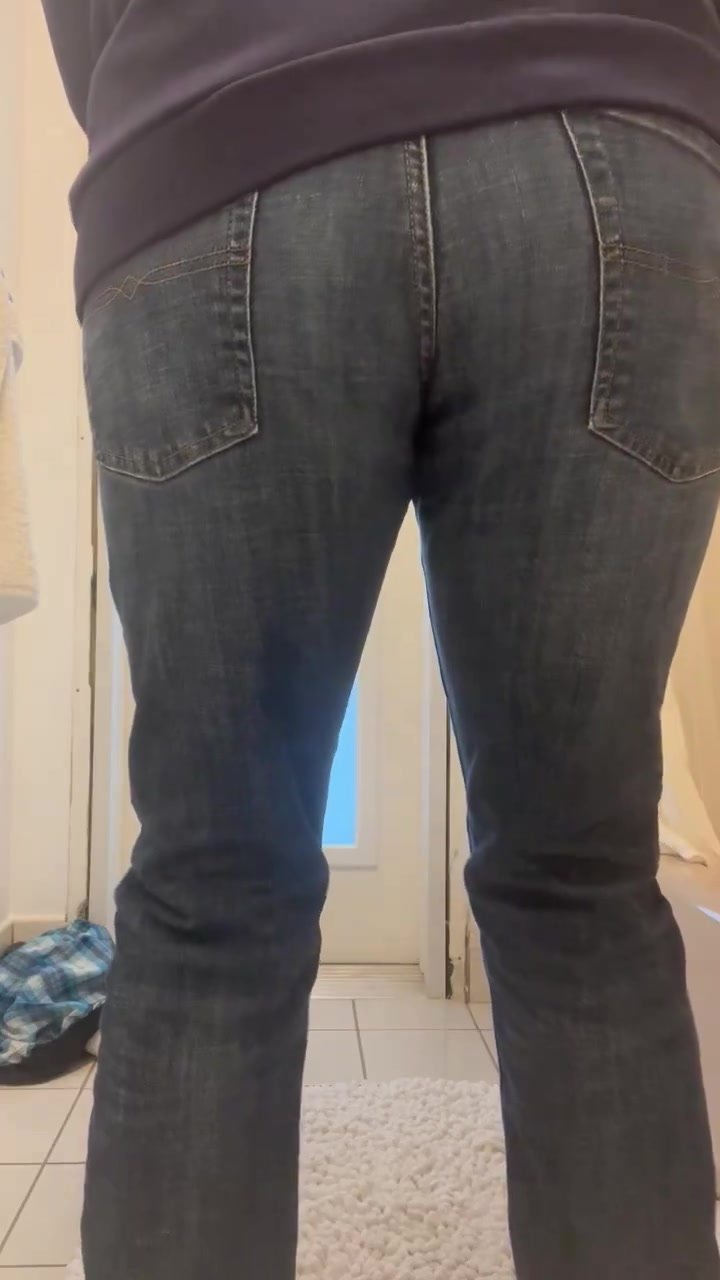 Boy poops in jeans for pleasure