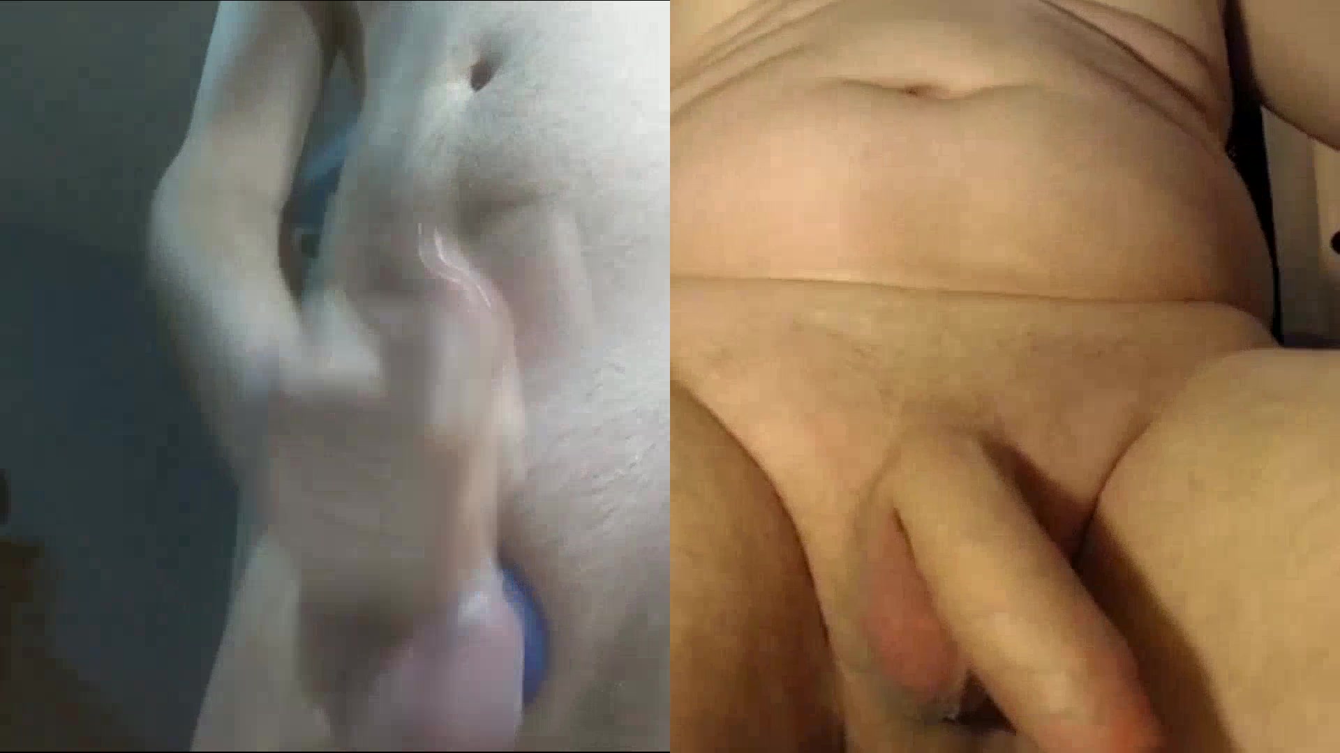 Guy Stroking his  Beautiful Lubed Cock With Me On Cam.