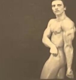 Vintage nude muscle