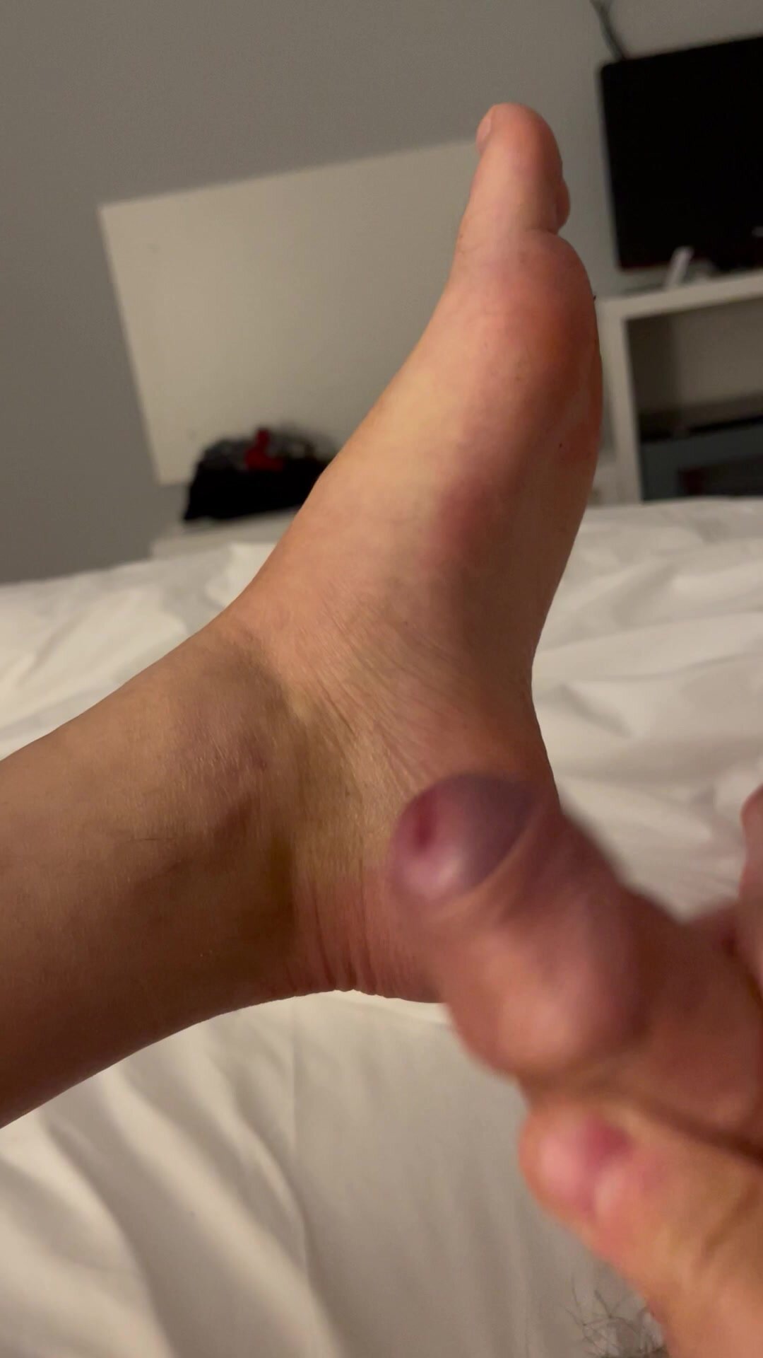 My feet and dick - video 2