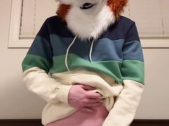 Cute furry with big dick