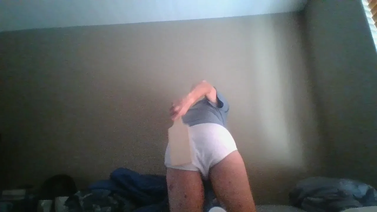 Tighty whities spank