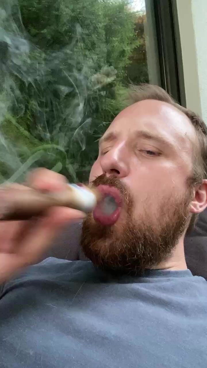 sexy cigar smoker