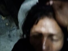 PERV USING FILTHY HOMELESS CRACKWHORE S MOUTH
