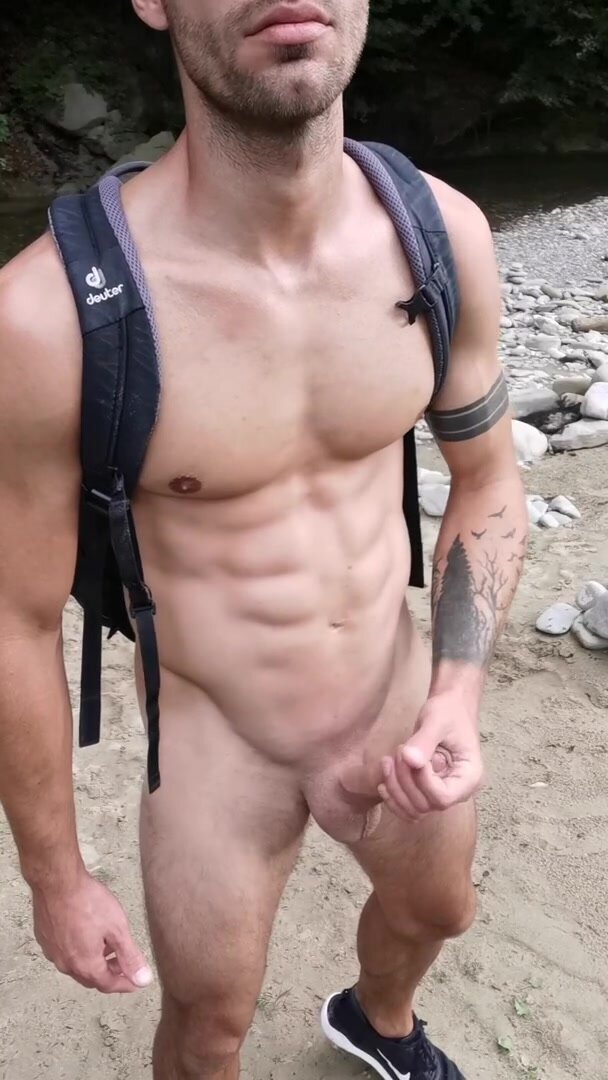 Outdoor nature, show body nude