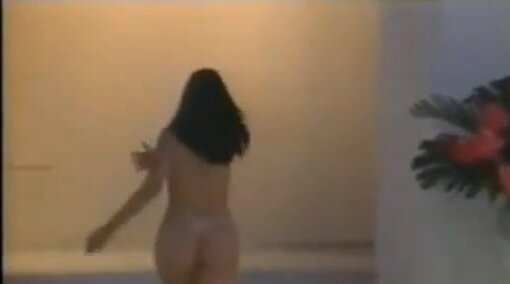 Woman invades TV Show  fully nude