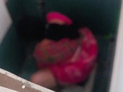 Aunty Pissing in toilet - video 6