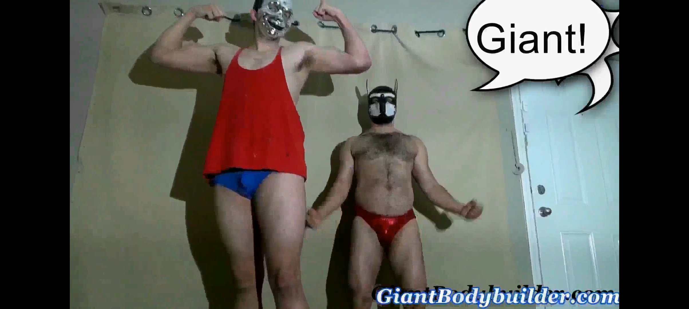 Giant boy vs average man, Overpowered by young tallest!