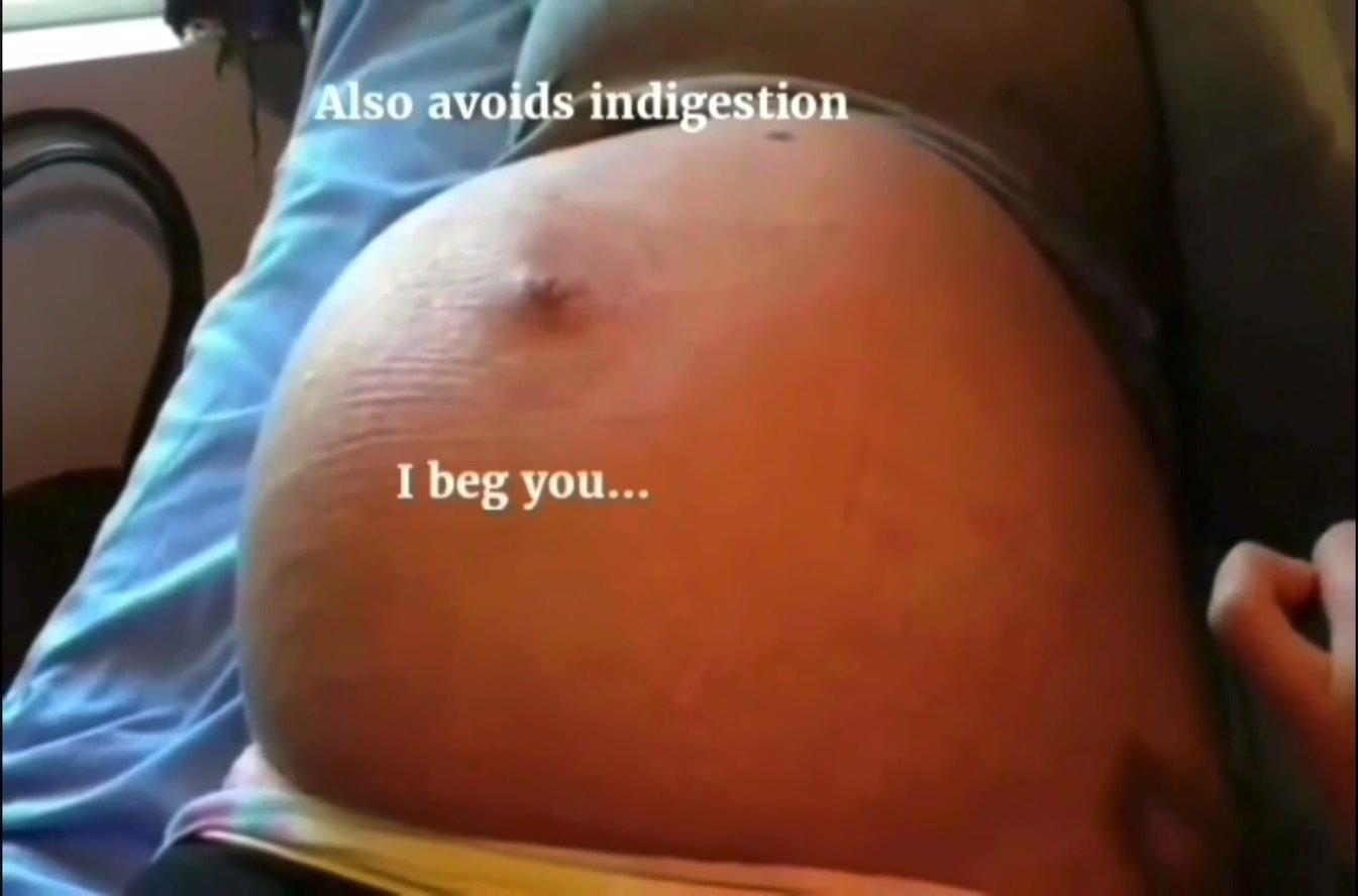Pregnant vore belly edit