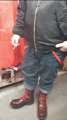 First Smoke in new Boots