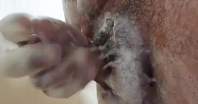 Mature jerking off
