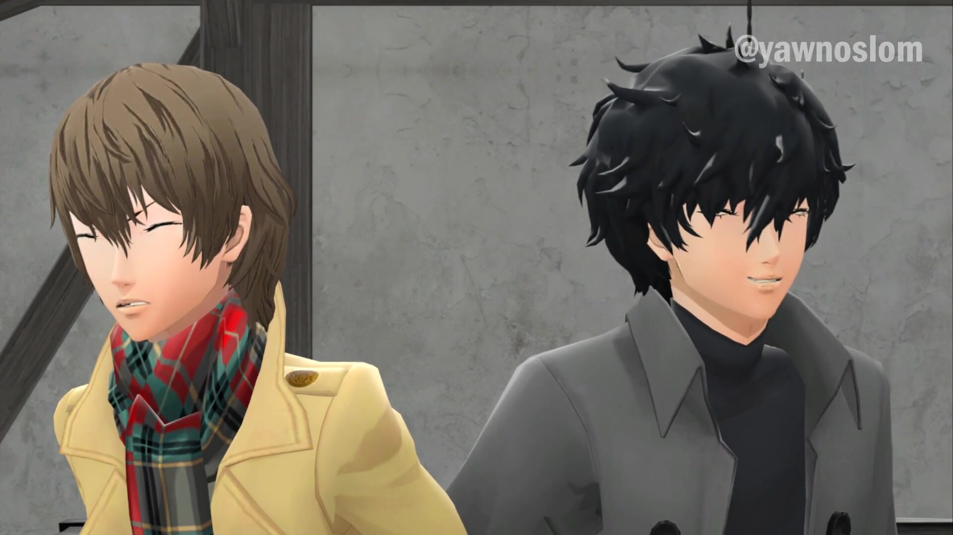 Akechi and Joker Farting Together