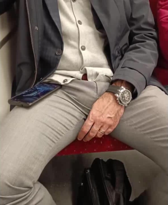 Man on a Train