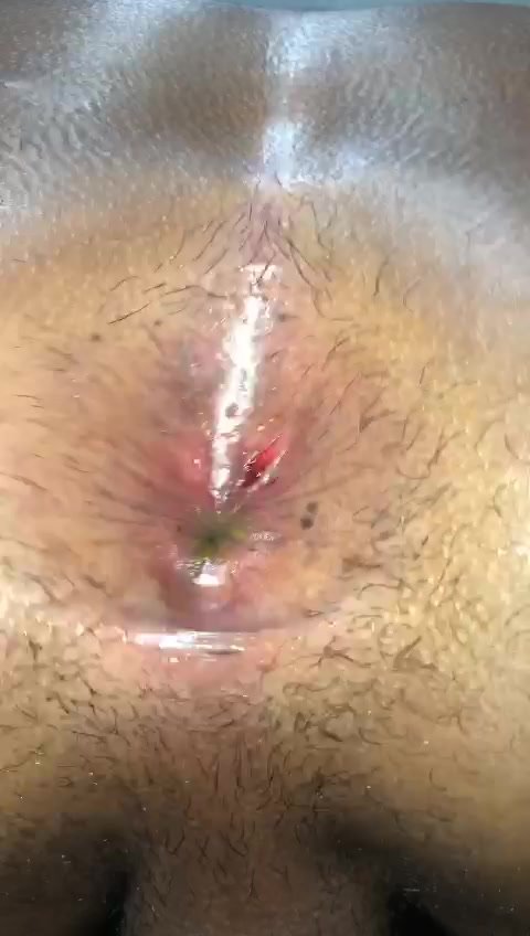 Asshole spreading after fuck