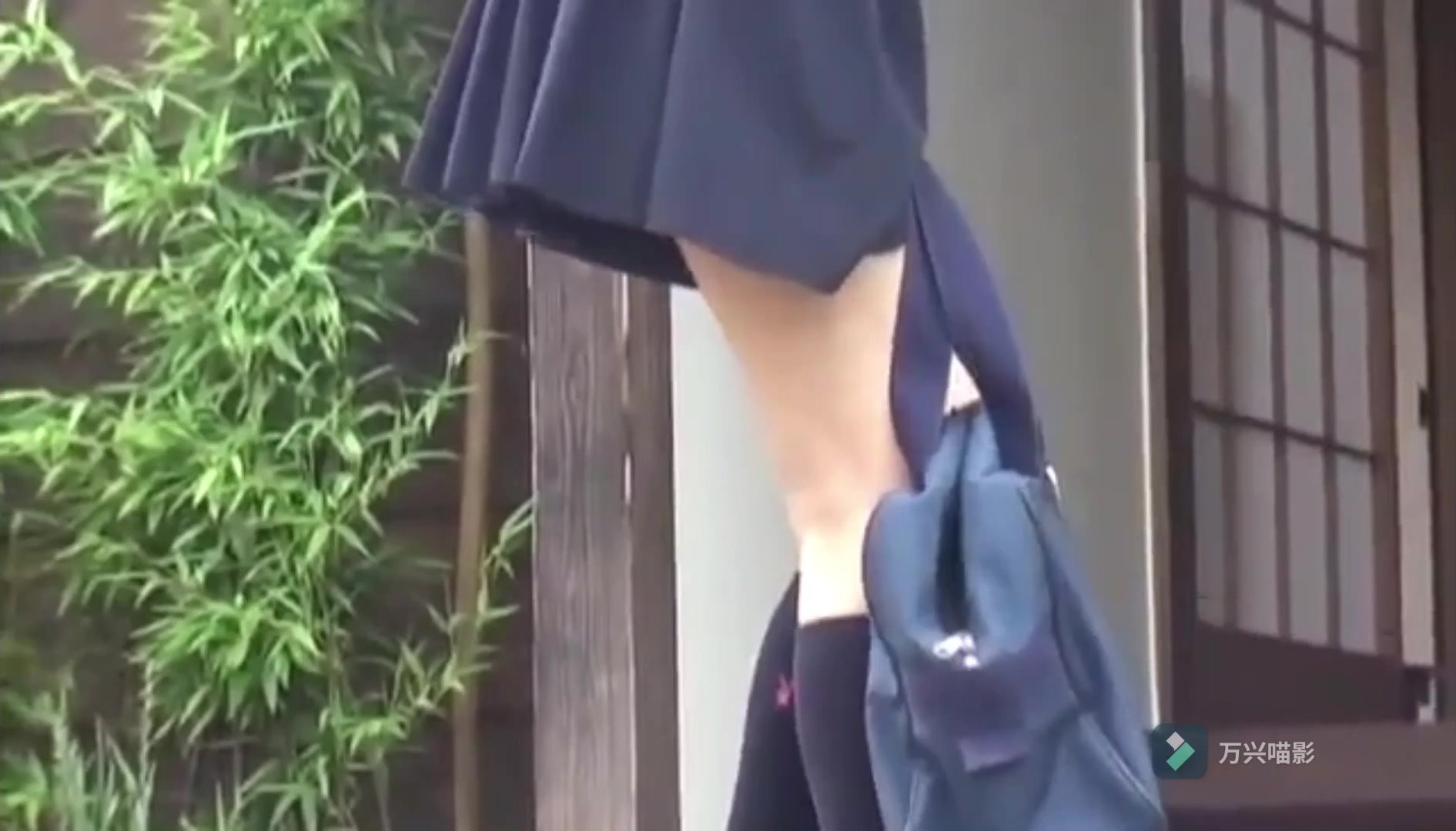 School Girl Bursting To Pee
