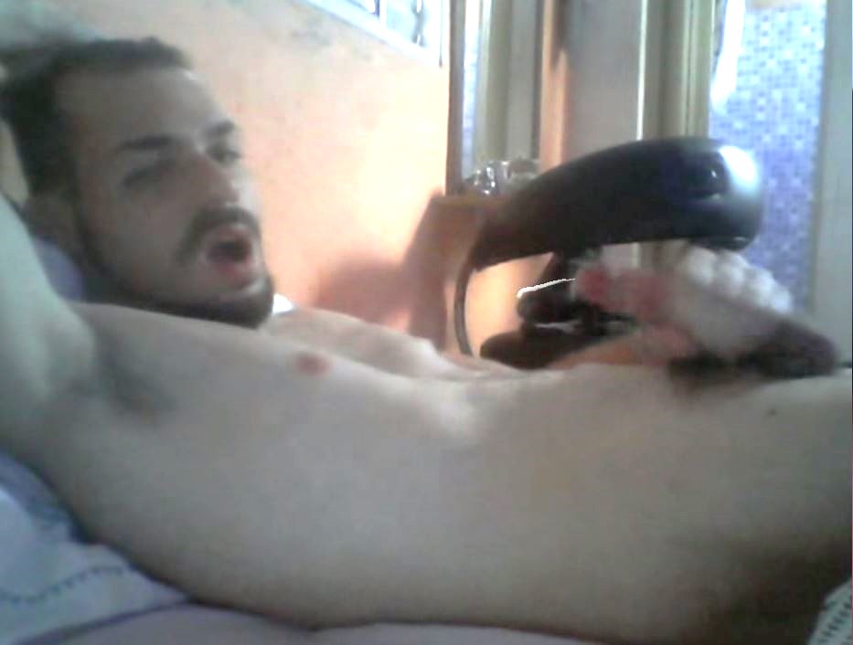Exposed BAITED guy MOANING HARD as he CUMS (Preview)