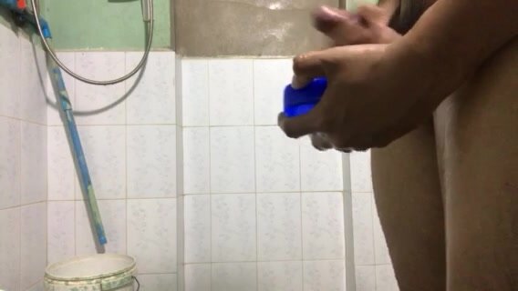 Asian Big Boy showering ...Part 2