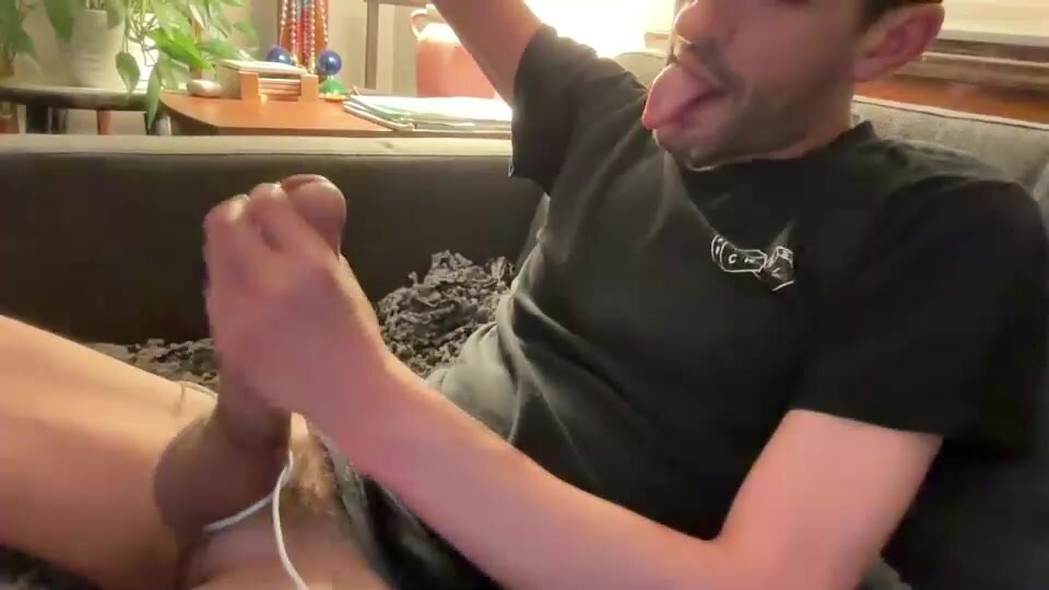 Horny Guy Jerks One Out