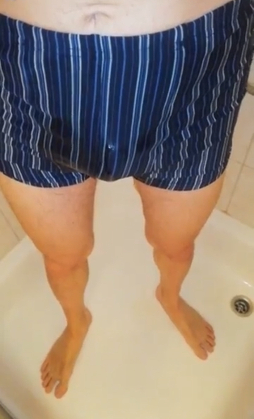 Teen boy wets his underwear - video 12