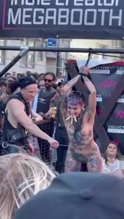 Nude Inked Performer Punished At Folsom Street Fair