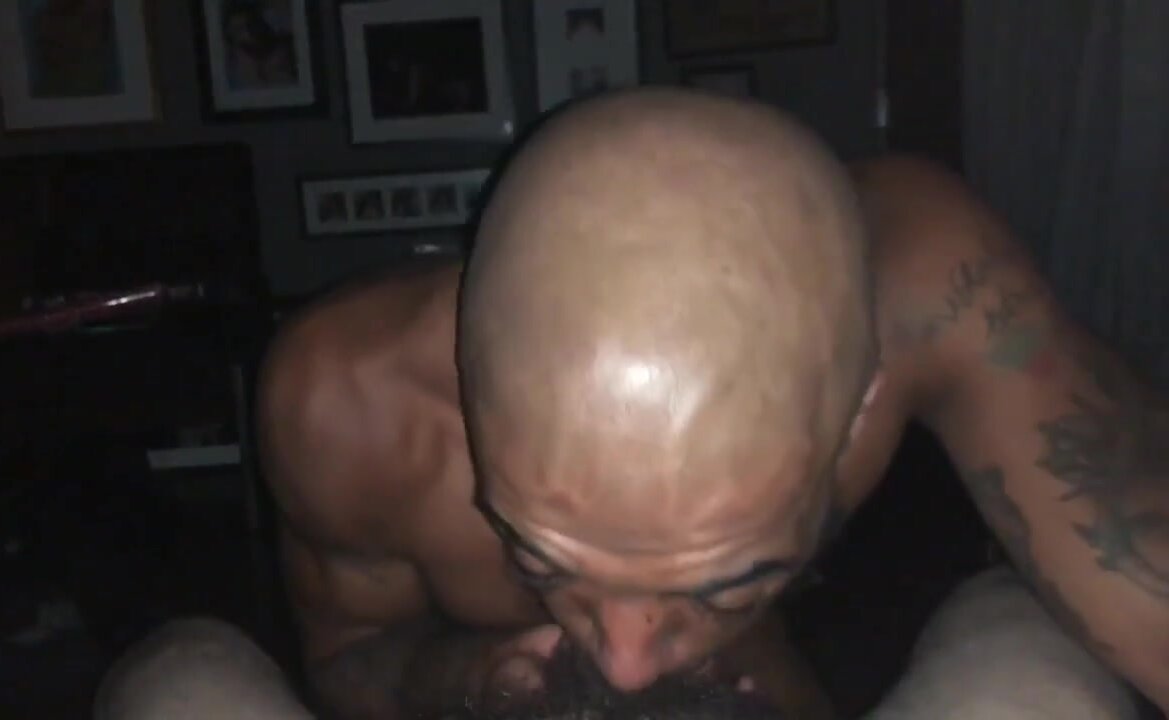 Black bottom fucked by  white top