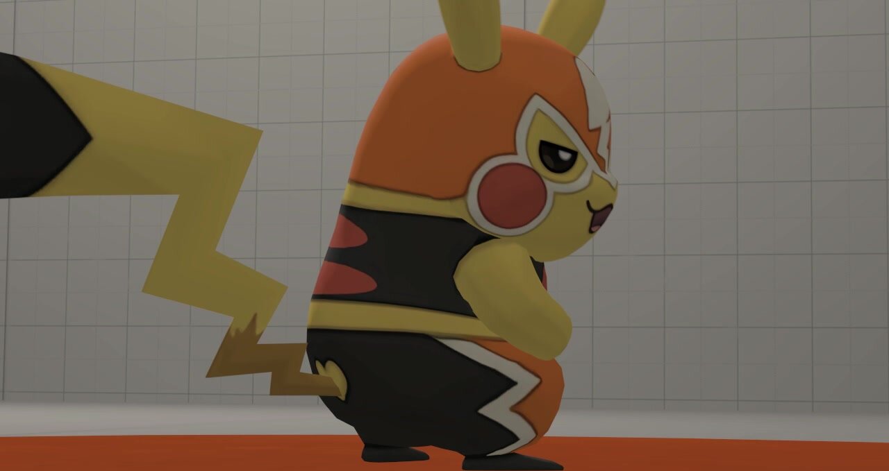 Pikachu Libres Bassy Bursts