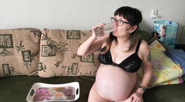 Pregnant with twins vore video