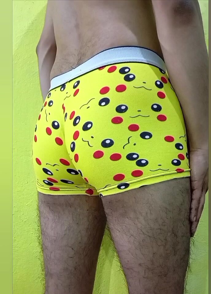 Farting in Pikachu boxers
