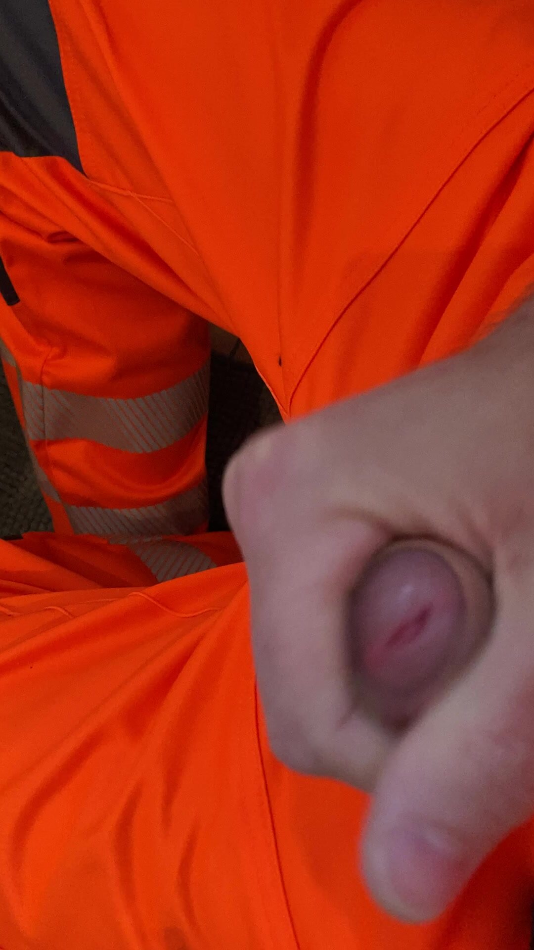 quick cum after work
