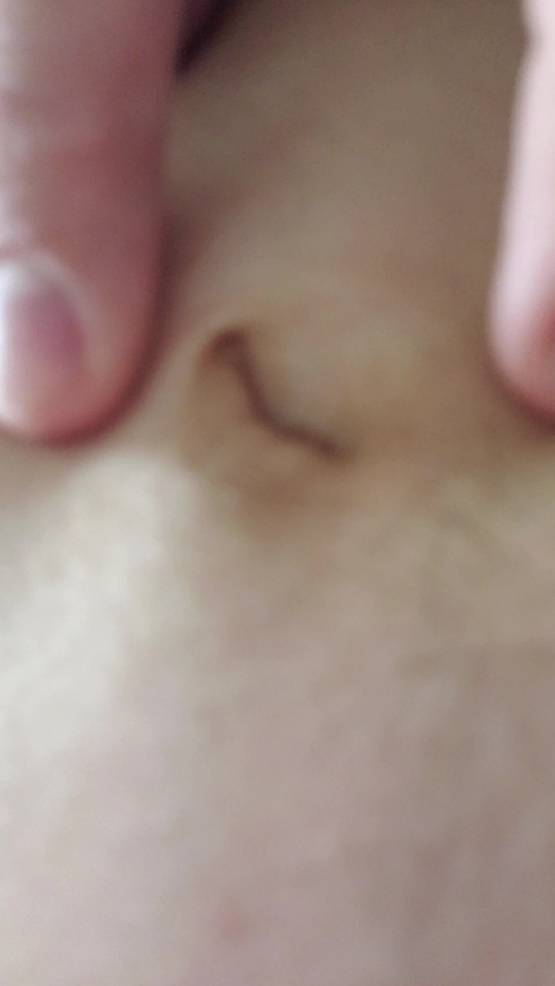 Male Bellybutton Finger Fuck