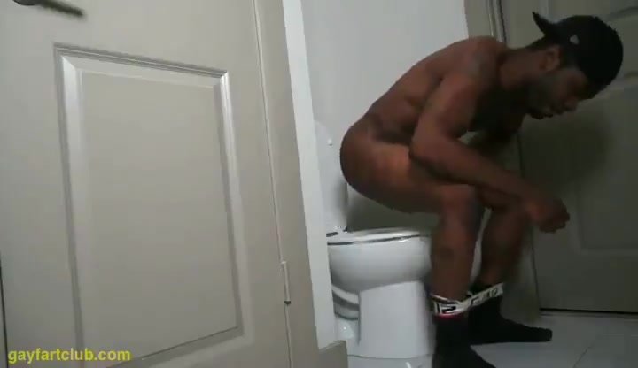 Chocolate Thug On Toilet Shitting For Us(GFC)