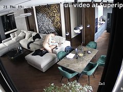 IPCAM – Rich mature British couple fucks on the couch