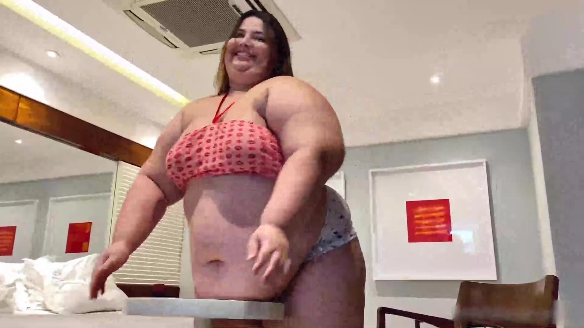 BBW BELLY PLAY - video 2 - ThisVid.com Türkçe