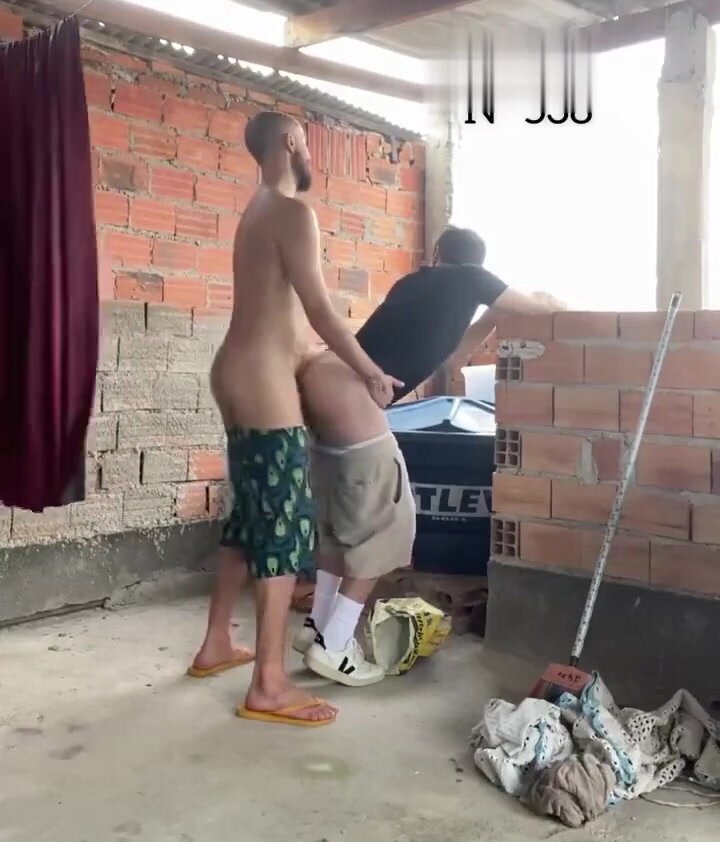 big butt fag fucked up the ass on the roof